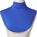 Neck Cover Fake Collar Women Cotton Jersey Hijab Ramadan Muslim Fashion Inner Cap Turban Islam Clothing Modal Turtleneck