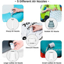 FLEXTAILGEAR Tiny Pump Portable Air Pump Camping Equip Compressor Quick Inflate Deflate Rechargeable for Hiking/Float/Air Bed