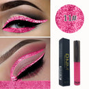 DNM 16 Color Glitter Liquid Eyeliner Pearlescent Sequins Bright Eye Shadow Shiny Long Lasting Waterproof Eyeshadow Makeup TSLM1