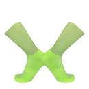 Anti Slip Silicone Summer Aero Socks Whiteline Cycling Socks Men Bicycle Sport Running Bike Socks Calcetines Ciclismo