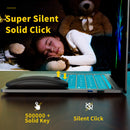 Wireless Rechargeable Mouse for Laptop Computer PC, Slim Mini Noiseless Cordless Mouse, 2.4G Mice for Home/Office