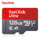 100% SanDisk A1 Memory Cards camera card 16GB 32GB 64GB Micro SDcard 128GB 120MB/s Class 10 UHS-1 Flashcard Microsd TF/SD Card