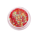 1Pcs Glitter Glam Eye Sparkly Glitter Hair Shimmer Gel Flash Heart Loose Sequins Glitter Eyeshadow Party Face Body Decoration