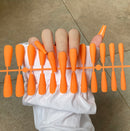 24Tips/Set Matte Super Long Coffin False Nail Artificial Fingernails Fake Nails Nail Beauty Finger Manicure Free Shipping Items