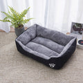 Dog Bed Fleece Pet Winter Warm Mat Kennel Cotton Mat Dog Thicken mattress Puppy Soft Pet cushion Waterproof Bottom Cozy sofa Bed