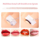 50Pcs Disposable Lip Brush Eyelash Brushes Crystal Lashes Micro Brushes Eyelash Extension Applicator Cleaner Beauty Makeup Tools