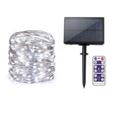Solar Garden Festoon String Lights Outdoor Waterproof Street Fairy Garland New Year Party Christmas Backyards Decoration Lamp