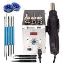 Hot Air Gun 858D 700W BGA Rework Solder Station Soldering Heat Air Gun Station 220V / 110V For SMD SMT Welding Repair With Gifts