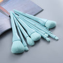 FLD Candy Makeup Brushes Set Face Foundation Powder Eye Shadow Eyebrow Highlight Kabuki Blending Brush Beauty Cosmetic Tools