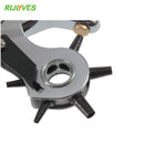5 Hole Size Household Belt Hole Puncher Leather Punchers Tools Leathercraft Punching Machine Hand Pliers Tool Sewing Crafts