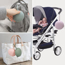 100%Food Safe Approve Silicone Pacifier Box Soother Container Box For Newborns Portative Storage Nipple Holder Teat Attachment