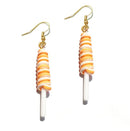 Earring For Women Resin Lollipop Drop Earrings Children Jewelry Custom Made Handmade Cute Girls Cotton Candy Gift