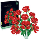 Fomantic Flower 10289 Bird of Paradise Bouquet Rose Building Block Bricks Toy DIY Potted Illustration Holiday Girlfriend Gift