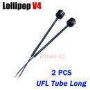 Foxeer Antenna Lollipop 4 V4 FPV Antenna 5.8G 2.6Dbi Stubby RHCP SMA RPSMA UFL Straight/Angle MMCX 7.2g For FPV RC Racing Drone