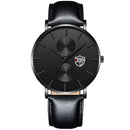 reloj hombre 2022 Mens Fashion Ultra-thin Watches Men Business Casual Stainless Steel Mesh Belt Quartz Watch relogio masculino