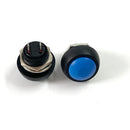 7Pcs PBS-33b 2Pin Mini Switch 12mm 12V 1A Waterproof momentary Push button Switch since the reset Non-locking