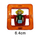1pcs Magnetic DIY building blocks parts construction toys for toddlers Designer magnetic toys Magnet model building toys