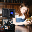 Viltrox L116T Portable LED Video Light Ultra-thin LCD Bi-Color Dimmable DSLR Studio mini Lamp Panel for YouTube show live Camera