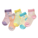 5Pairs/lot 0-3Y Infant Baby Socks Baby Socks for Boys Girls Cotton Mesh Newborn Toddler First Walkers Baby Clothes Accessories