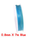 100M Plastic Crystal DIY Beading Stretch Cords Elastic Line Jewelry Making Supply Wire String jeweleri thread String Thread