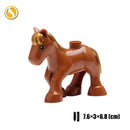 Original Big Size Assemble Building Blocks Accessory Toys For Children Compatible Big Size Animals Sets Zoo Bricks Baby Gifts
