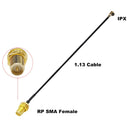 ALLiSHOP sma pigtail Jumper RP SMA female to U.FL IPX RG178 1.13 cable sockets jack connectors adapter for Wifi router GPS AP