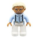 Big Size Action Figures City Princess Policemen Family Building Block Doll Character Accessory Toys Assembly Children Kids Gift