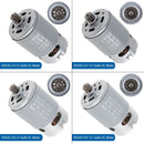 1pc RS550 12V 16.8V 21V 25V 19500 RPM DC Motor with Two-speed 12 Teeth and High Torque Gear Box for Electric Drill / Screwdriver