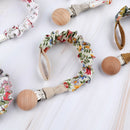 Baby Infant Cotton Pacifier Clip for Newborn Teething Soother Chew Dummy Chains Dropship