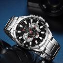 CURREN New Casual Sport Chronograph Men&