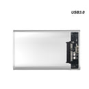 TISHRIC Transparent HDD Case USB 3.0 Type C For SSD External Hard Disk Drive HDD Box/Enclosure 2.5 HD Optibay SATA to USB 6Gbps