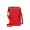 Women Wallets Brand Pu Leather Mobile Phone Bags Big Card Holders Wallet Handbag Purse Clutch Shoulder Crossbody Bags Lady 2022