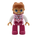 Big Size Action Figures City Princess Policemen Family Building Block Doll Character Accessory Toys Assembly Children Kids Gift