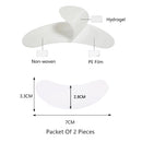 20/50/100 Pairs Eyelashes Patch Hydrogel Patches Eyelash Extension Patch Lash Extension Supplies Gel Pad Under Eye Patches Pads