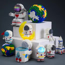 200-2880pcs Mini Micro Rocket Building Blocks Space Moon Satellite Astronaut Diamond Bricks Constructor Toys for Children Gifts