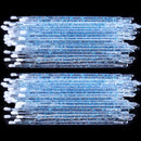 Crystal Disposable Eyelash Brushes Swab Microbrushes Eyelash Extension Tools Individual Eyelashes Removing Tools Applicators