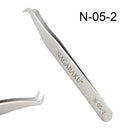 NAGARAKU Eyelash Extension Tweezers Makeup Stainless Steel Non-magnetic Pincet Volume Eyelash Tweezers 3D accurate