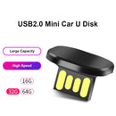 Built-in music, Mini Short Car U Disk Pendrive USB Flash Drive Memory Stick USB2.0 Short UDP Udisk Chip Flash 16GB 32GB 64GB