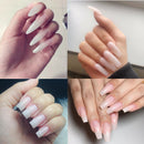 MSHARE 10ml Milky White Builder Nail Extension Gel Self leveling Nails Quick Building Clear Pink Nail Tips UV Led Gel Soak Off