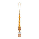 Baby Pacifier Clips Silicone Beads Wooden Ring Pacifier Chain Infant Nipple Appease Soother Chain Clips Dummy Holder Nipple Clip