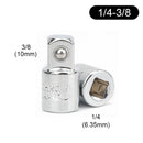 1/4" 3/8" 1/2" Ratchet Wrench Adapter Chrome Vanadium Steel Sleeve Adapter Drive Socket Converter Wrench-sleeve Joint Converter