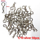 Rc Tow Trailer Chain Hook Shackles Mini Fuel Tank Oil Drum For 1/10 Crawler Car Axial Scx10 D90 Cc01 D110 Tf2 Trax Trx4 Trx6