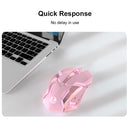 Gaming Mouse Rechargeable 2.4GWireless Bluetooth Mouse Mute Ergonomic Mouse for Computer Laptop LED Backlit Mice for IOS Android