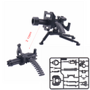 MOC Military SWAT Weapon WW2 Toy Gun Sandbag Cannon Building Blocks Bricks Toys for Children Kids Gifts DIY Toy Military