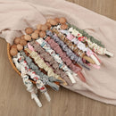 Baby Infant Cotton Pacifier Clip for Newborn Teething Soother Chew Dummy Chains Dropship