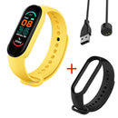 Smart Watch M6 Men's And Women's Fitness Sports Bracelet Heart Rate Blood Pressure Monitor Digital Watch for IOS Android Phones