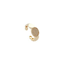 New Fashion Opening Adjustable Index Finger Rings For Women Geometry Copper Color Open Ring 2021 Trend Jewelry