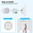 Tuya Zigbee / Wifi MINI Smart Switch 2 Way Control 16A Switch Tuya Smart Home Automation Sensor Works With Alexa Google Home