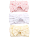 3pcs/lot Cable Knit Baby Girl Headband Bandeau Bebe Nylon Headbands for Newborn Girls Elastic Hair Band Baby Hair Accessories