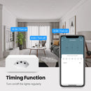 AVATTO Tuya WiFi Smart Plug , 16A Brazil Standard Smart Life APP Remote Smart Socket Voice Works for Google Home, Alexa Echo